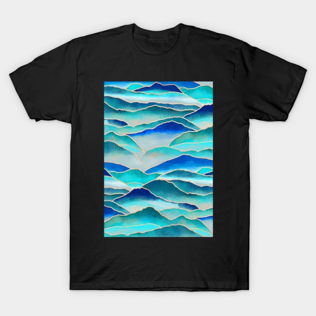 Misty Malibu Mountains T-Shirt by TigaTiga